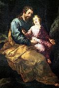 HERRERA, Francisco de, the Elder St Joseph and the Child sr china oil painting artist